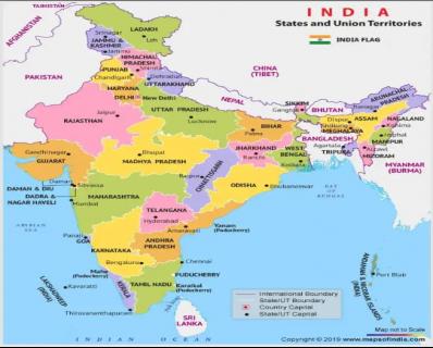 India-States and Union Territories